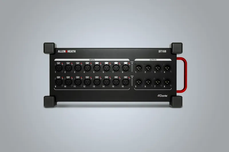 Stagebox Dante DT168 16in / 8out