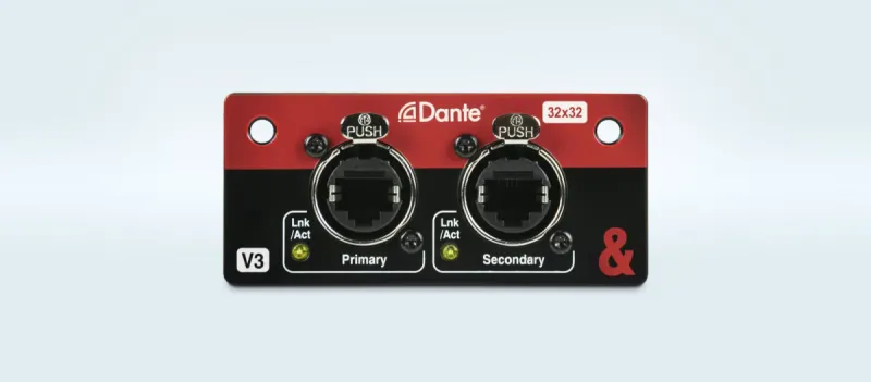 SQ Dante 32×32 32×32 Dante Card for SQ & AHM — foto 1