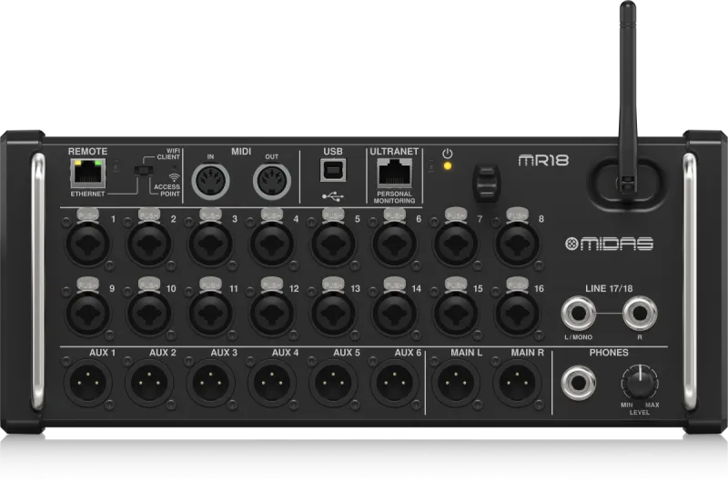 Mixer da rack MIDAS MR18