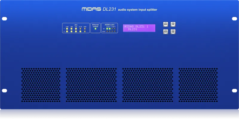 Splitter per microfono attivo a 24 ingressi e 24 uscite con 2 preamplificatori per microfono Midas indipendenti per ingresso — foto 1