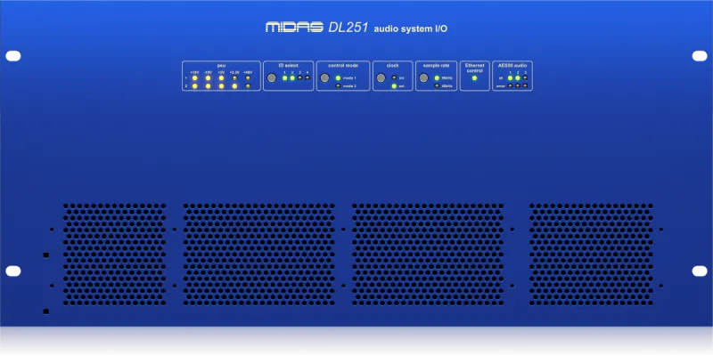Stage box con 48 ingressi e 16 uscite con 48 preamplificatori microfonici Midas — foto 1