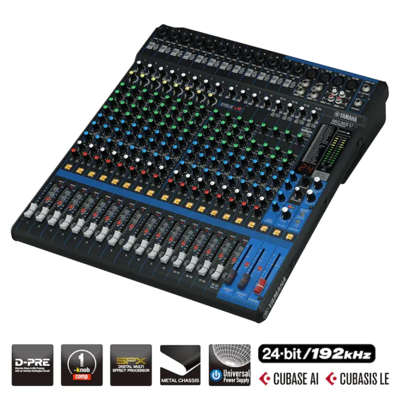 Mixer analogico YAMAHA MG20XU a 20 canali — foto 1
