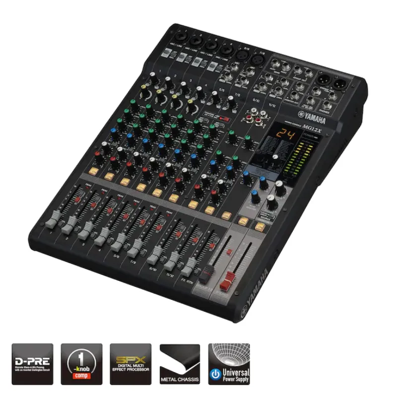 Mixer analogico YAMAHA MG12X a 12 canali — foto 1
