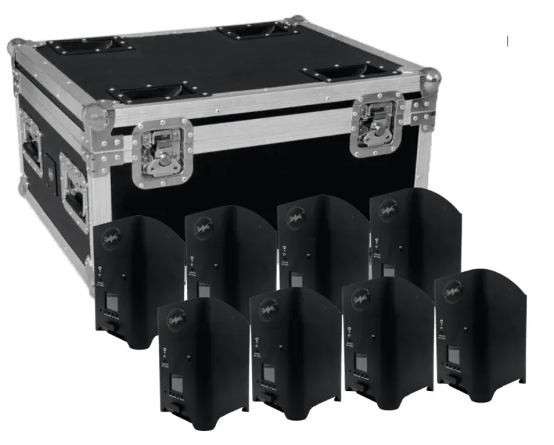 Faretto SmartBat LED RGBWAUV WiFi a Batteria con Telecomando — foto 1