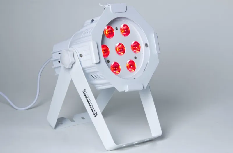 lightmaXX Platinum LED MINI PAR TriLED-W 7x 3 Watt, white — foto 1
