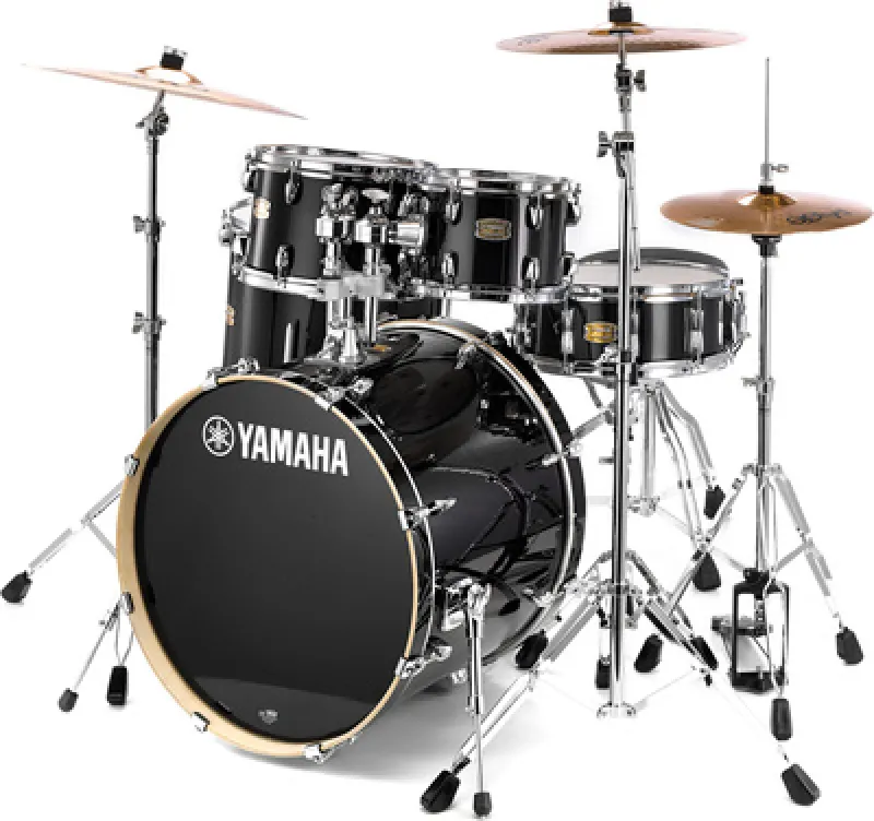 Yamaha Stage Custom 20” Nero Diamantato con piatti Paiste