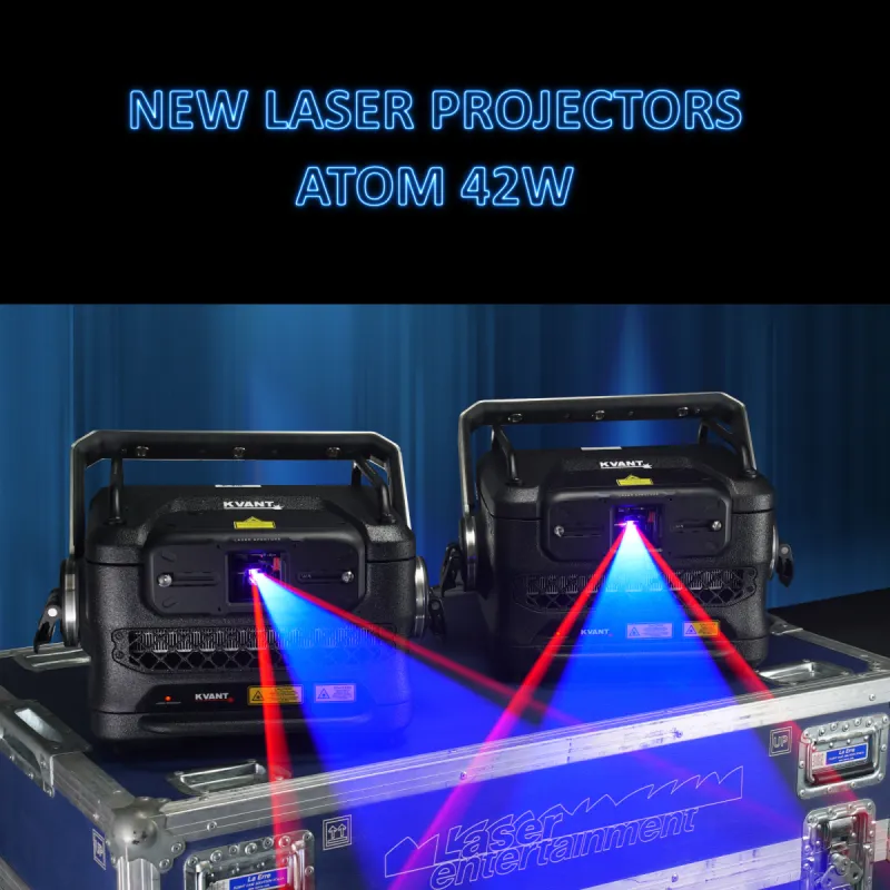 proiettore laser ATOM 42W RGB FB4 IP65