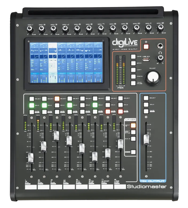 mixer digitale 16 canali