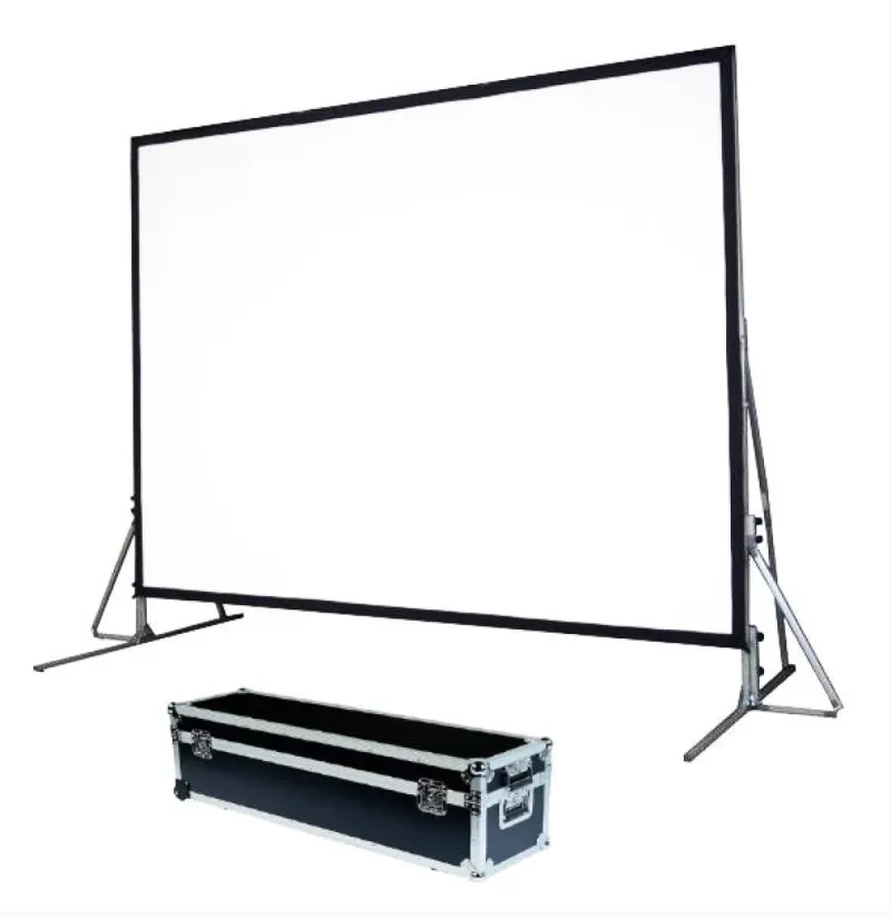 Schermo proiezione con struttura alluminio 4x3m