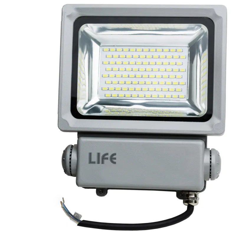 PROIETTORE LIFE LED 50W FLOOD 4000°K IP65