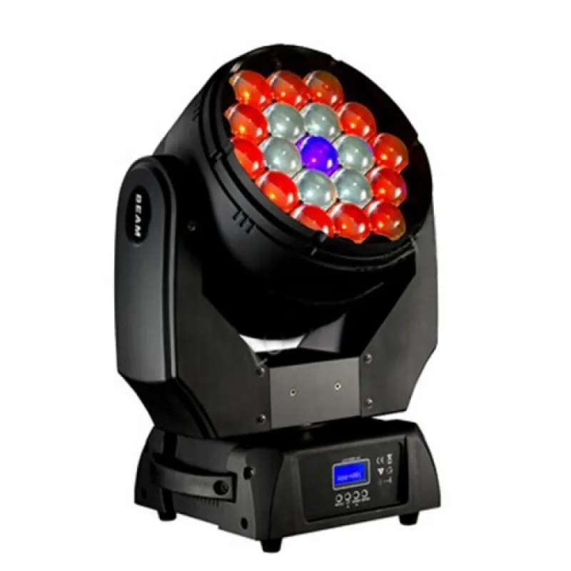 Wash Beam Zoom 19x15W RGB-W