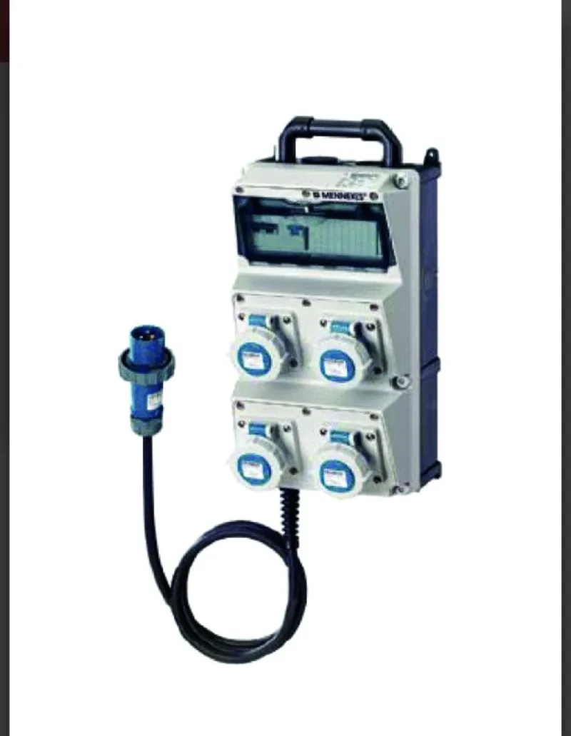 Quadro portatile 16A in policarbonato