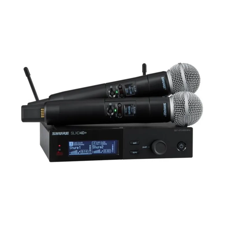 Radiomicrofoni Shure SLXD24D+E/58-G65